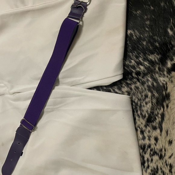 Baseball Softball Belt Adjustable red purple black available one size - Picture 5 of 7